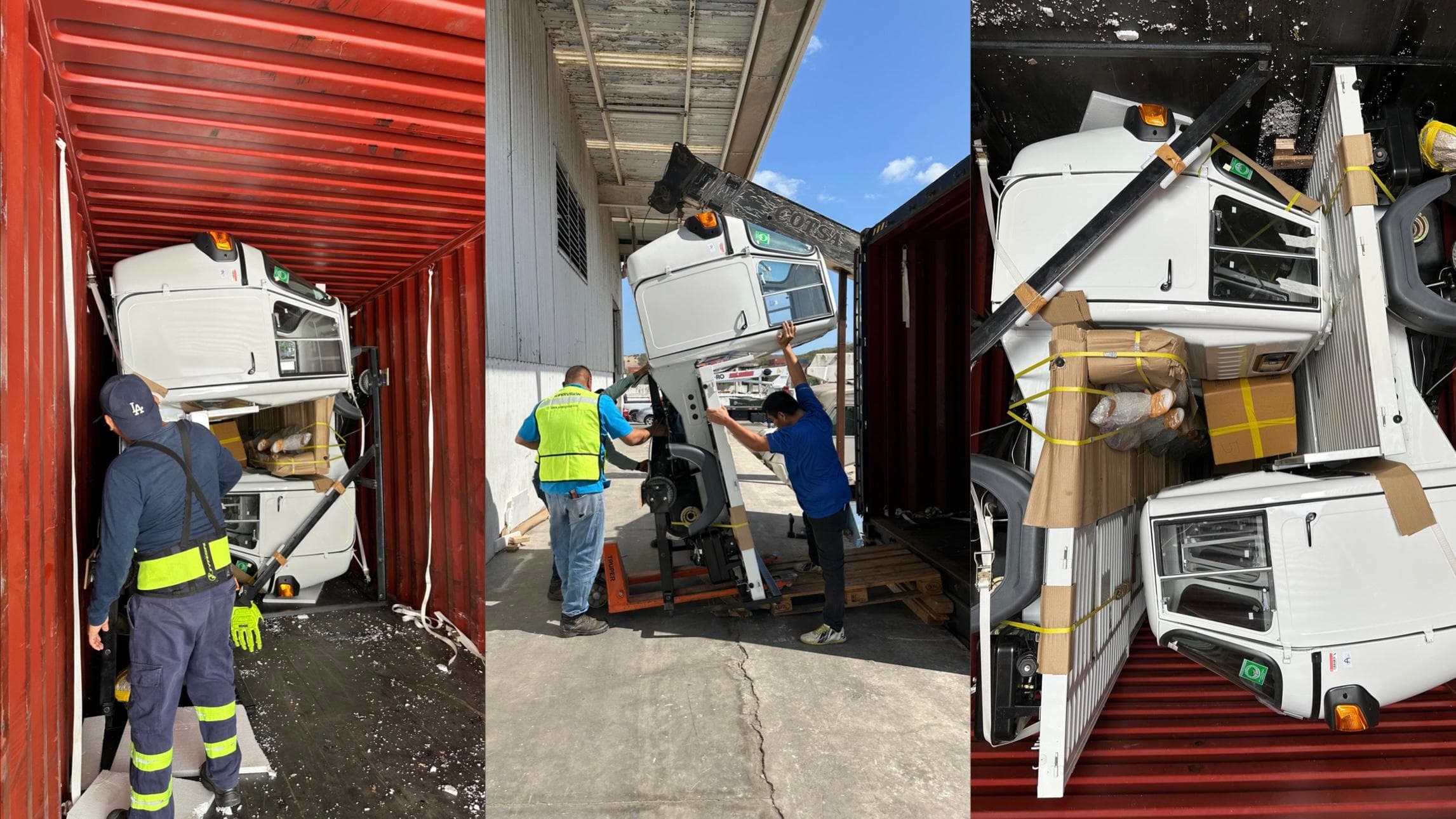 Arribo de unidades en Veracruz